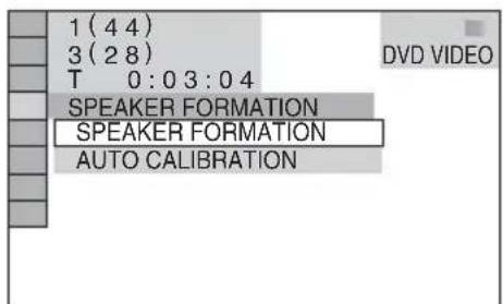 SONY WAHTSD1 - Settings for the Speakers - 1