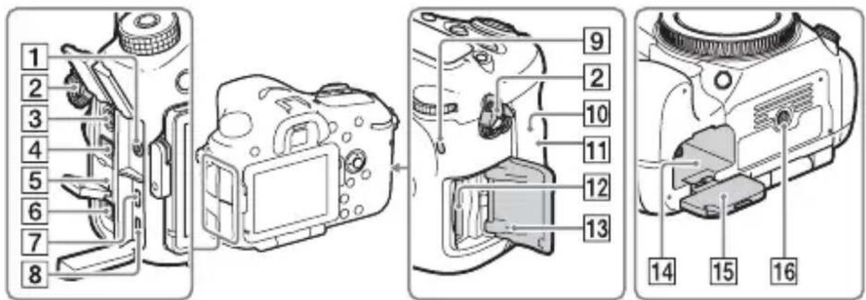 SONY ILCA77M2M - Lati/Parte inferiore - 1