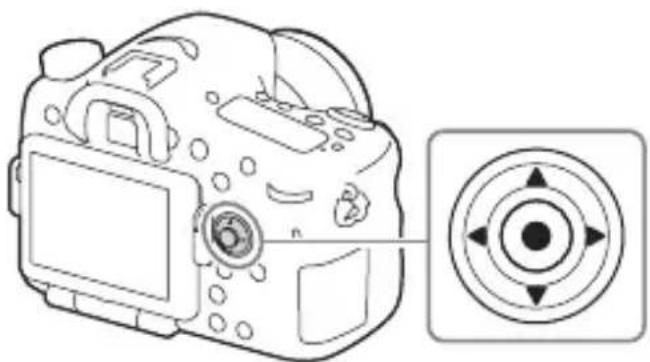 SONY ILCA77M2M - Monivalintakytkimen käytäminen - 1
