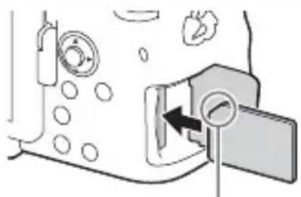 SONY ILCA77M2M - Insert a memory card. - 1