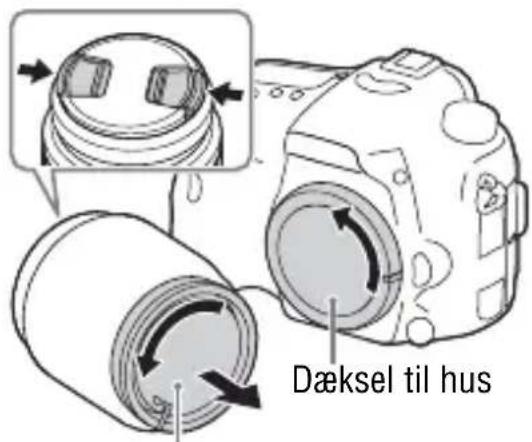 SONY ILCA77M2M - Montering af et objektiv - 1