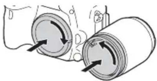 SONY ILCA77M2M - Sokehmen Sie das Objektiv ab - 2