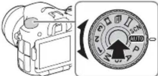 SONY ILCA77M2M - Selezione di un modo di ripresa - 1