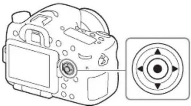 SONY ILCA77M2M - Sādan bruges multivælgeren - 1
