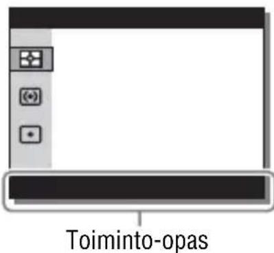 SONY ILCA77M2M - Yksittäisten asetusten tekeminen erillisessä naytössä - 1