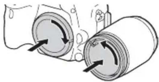 SONY ILCA77M2M - Per rimuovere I'obiettivo - 2