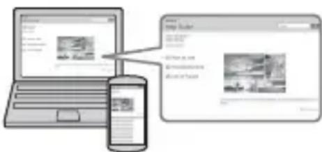 SONY ILCA77M2M - Meer te weten komen over de camera ("Help-gids") - 1