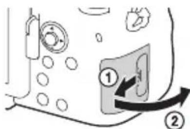 SONY ILCA77M2M - Inserción de la batería/tarjeta de memoria (se vendde por分开ado) - 4