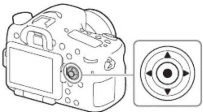 SONY ILCA77M2M - De vierrichtingsknop gebruiken - 1