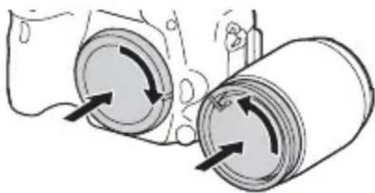 SONY ILCA77M2M - Para retirar a objetiva - 2