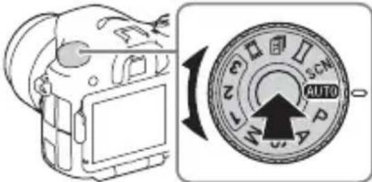 SONY ILCA77M2M - Wybór trybu fotografiawania - 1