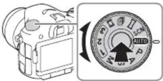 SONY ILCA77M2M - 2UstawPokretto trybu na AUTO (Tryb auto). - 1