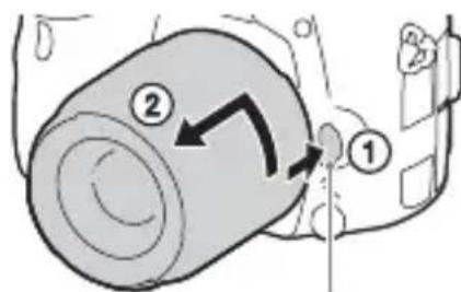 SONY ILCA77M2M - Para retirar a objetiva - 1