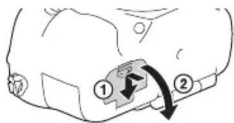 SONY ILCA77M2M - Inserción de la batería/tarjeta de memoria (se vendde por分开ado) - 1