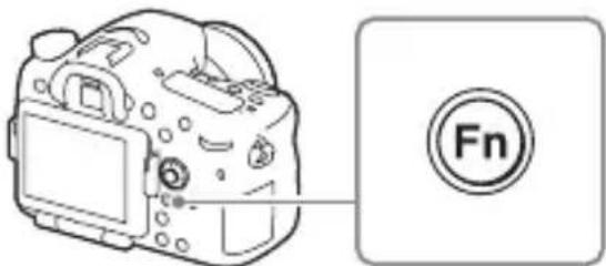 SONY ILCA77M2M - Bn6ip Функцii 3a ДОПOMOROю Кногки Fn (функця) - 1