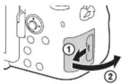 SONY ILCA77M2M - De accu/geheugenkaartplaatsen (los verkrijgbaar) - 4