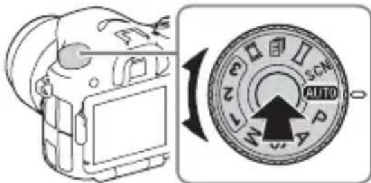 SONY ILCA77M2M - Selecting a shooting mode - 1