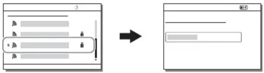 SONY ILCA77M2M - Conexión de la CAMERA a un punto de acceso a red inalámbrica - 1