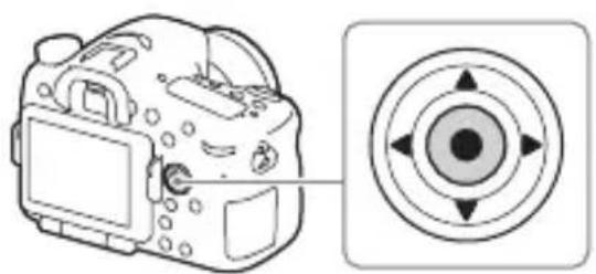 SONY ILCA77M2M - Kontroller, at der er valgt [Angiv] på skærmen, og tryk derefter på ● på multivalgeren. - 1