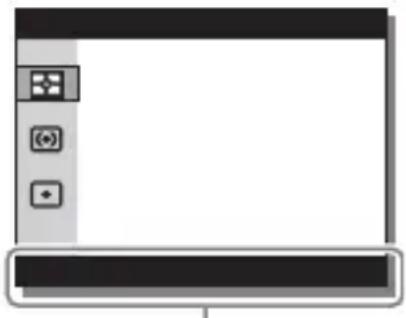 SONY ILCA77M2M - Para hacer los ajustes individuales en la pantalla exclusiva - 1