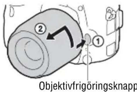 SONY ILCA77M2M - För att ta av objektivet - 1