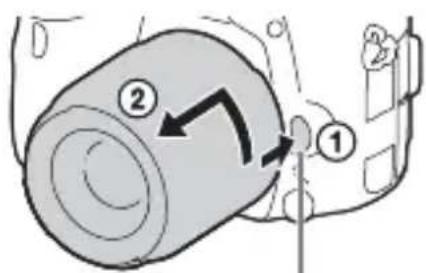 SONY ILCA77M2M - De lens eraf halen - 1