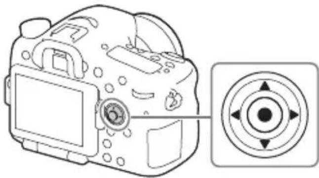 SONY ILCA77M2M - Comment utiliser le sélecteur multidirectionnel - 1