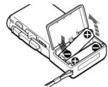 SONY M640V - Sélection de la source d'alimentation - 2