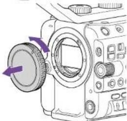 SONY ILMEFX6T - Fixation d'un objectif à monture E - 2