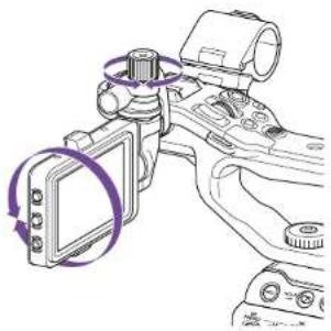 SONY ILMEFX6T - Ajustement de la position du viseur - 1