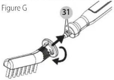 BLACK & DECKER HSMC1321 - INSTALLACION DE OTROS ACCESORIOS EN LA MANGUERA (FIG. G) - 1