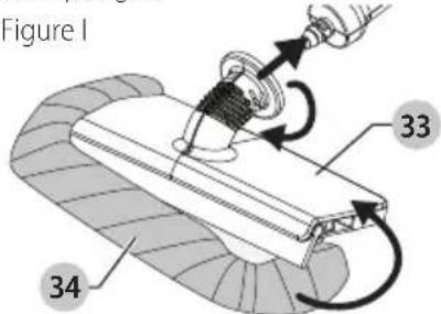 BLACK & DECKER HSMC1321 - ATTACHING PAD TO SQUEEGEE - Fig.1 - 1