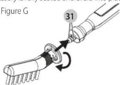 BLACK & DECKER HSMC1321 - ATTACHING OTHER ACCESSORIES TO THE HOSE - Fig. G - 1