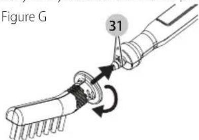 BLACK & DECKER HSMC1361SGP - ATTACHING OTHER ACCESSORIES TO THE HOSE - Fig. G - 1