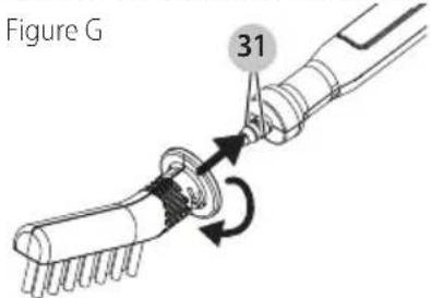 BLACK & DECKER HSMC1361SGP - INSTALACION DE OTROS ACCESORIOS EN LA MANGUERA (FIG. G) - 1