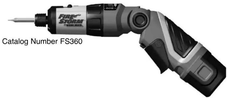 BLACK & DECKER FS360 - INSTRUCTION MANUAL - 1