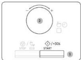 SAMSUNG MG23K3505AS - Adjusting the cooking time - 1