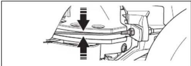HUSQVARNA Rider 316T AWD - Pour examiner les câbles de direction - 1