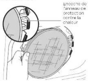 NINJA Foodi Max AG551EU - Installation de la grille anti-éciaboussures - 1