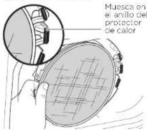 NINJA Foodi Max AG551EU - Instalación del protector antisalpicaduras - 1