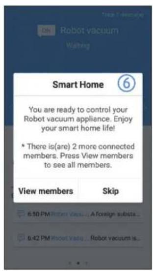 SAMSUNG SR2AJ9040W - Registering the product (Easy-Setup) - 6