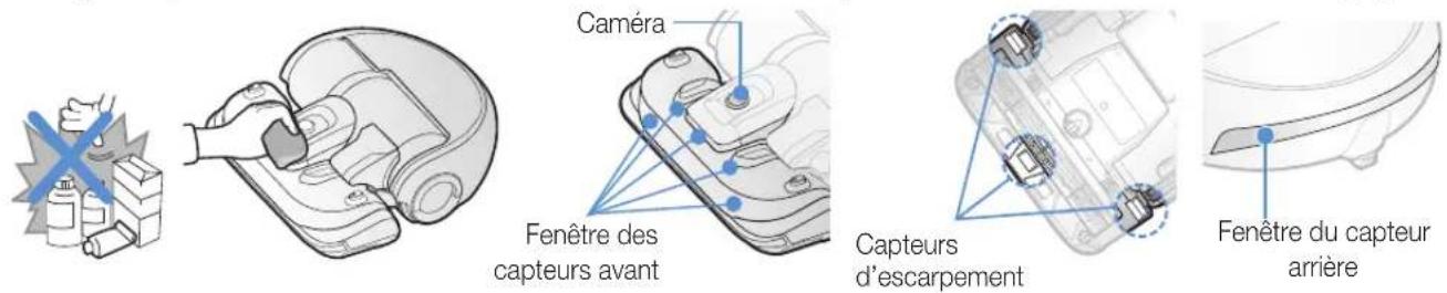 SAMSUNG SR2AJ9040W - Nettoyage des capteurs et de la caméra - 1