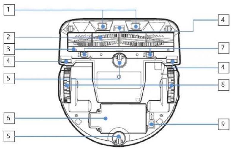 SAMSUNG SR2AJ9040W - Nomenclature des pièces - 2