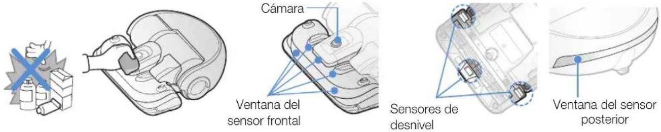 SAMSUNG SR2AJ9040W - Limpieza de los sensores y la cámara - 1