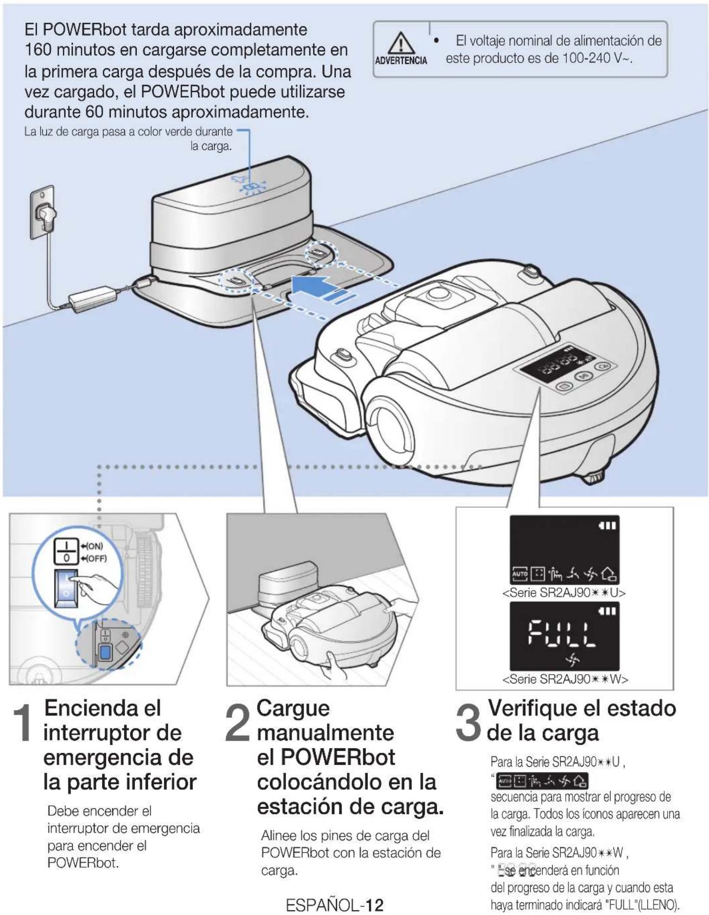SAMSUNG SR2AJ9040W - Carga - 1