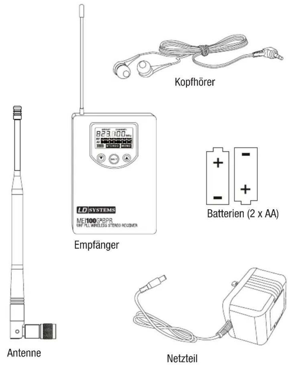 LD Systems MEI 100 G2 - SYSTEMKOMPONENTEN: - 2
