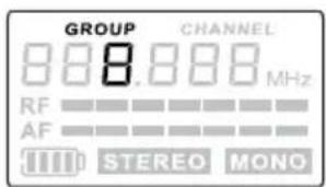 LD Systems MEI 100 G2 - MENUS DE RÉGLAGE DE L'APPAREIL : - 1