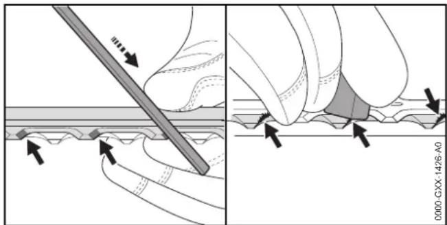 STIHL HSA 45 - WARNING - 1