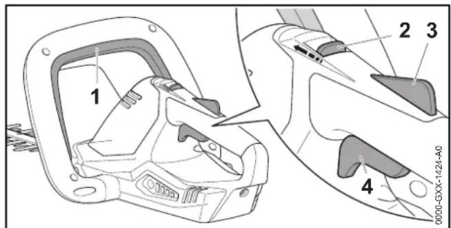 STIHL HSA 45 - AVERTENZA - 1