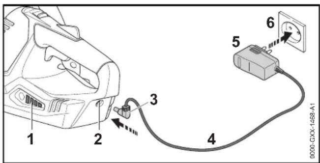 STIHL HSA 45 - Heggenschaar laden - 1